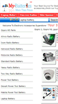 Mobile Screenshot of my-batteries.net